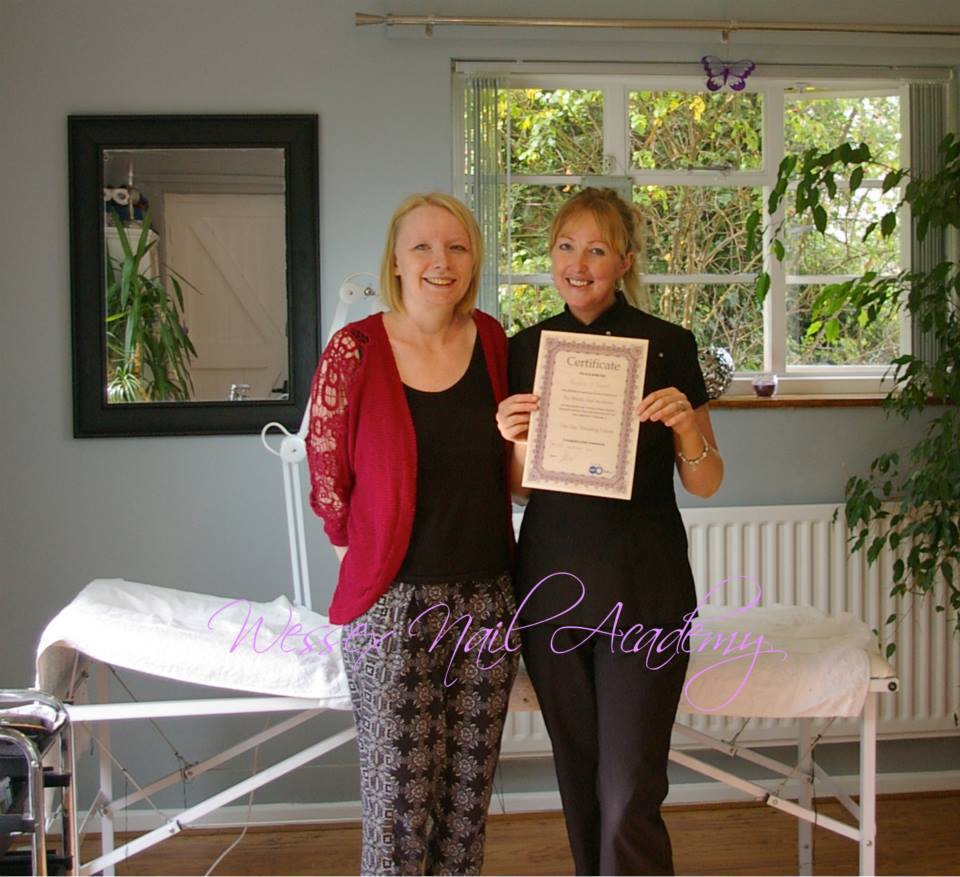 Nail extension training , wedding nails, Okeford Fitzpaine, Dorset